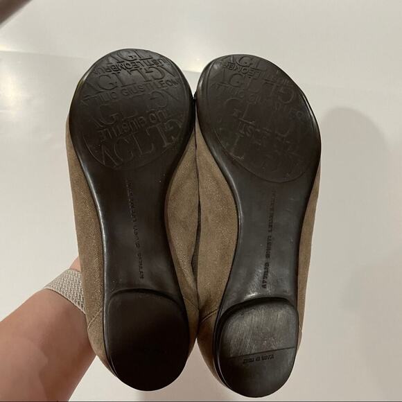 AGL Brown Horsebit‎ Cap Toe Ballet Flats Size 38.5 - Picture 9 of 10